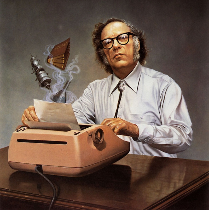 Illustration for article titled Famous Scifi And Fantasy Authors In Their Workspaces
